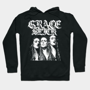 Grace Slick Metal Style Hoodie